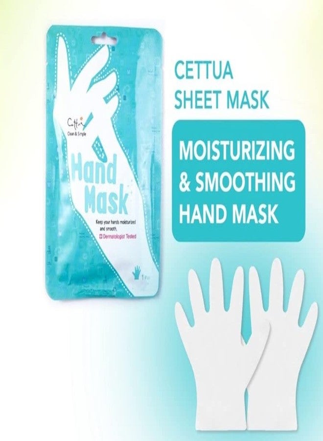 Cettua Clean & Simple Hand Moisturizing and Hydrating Mask with Shea Butter and Jojoba Oil | Dermatologist Tested 3 Pack - Image 3